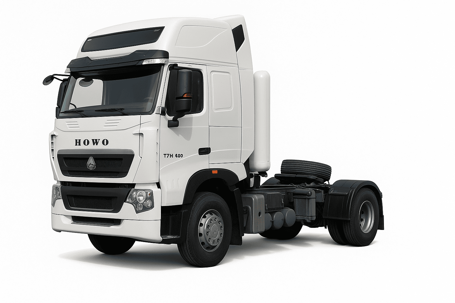 Седельный тягач Howo-T7H 4x2 (пневмоподвеска, ретардер) 